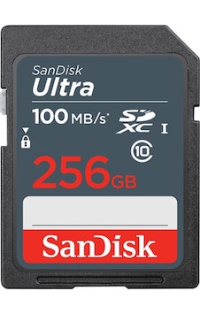 Sandisk Ultra 256gb Sdxc Memory Card 100mb/s