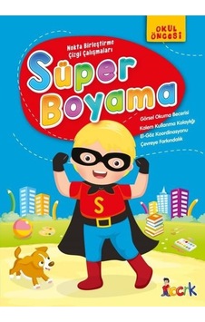 Süper Boyama - Okul Öncesi- Bıcırık Yayınları