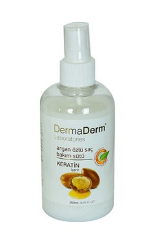 Keratinli Argan Özlü Bakım Sütü Hızlı Uzamasına Etkili 250 Ml