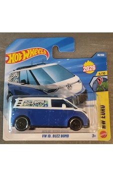 Hot Wheels 2026 Volkswagen Vw Id. Buzz Bomb Mavi Beyaz 1:64 Metal Model Araba 86/250 Hot Wheels 2026 Volkswagen Vw Id. Buzz Bomb Mavi Beyaz 1:64 Metal Model Araba 86/250