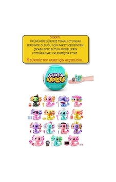 1 Adet - Mini Brands Axolotls Sürpriz Paket - 1 Adet 1 Adet - Mini Brands Axolotls Sürpriz Paket - 1 Adet