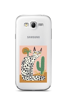 Samsung Uyumlu Grand Neo Mısır Kedisi Tasarımlı Süper Şeffaf Telefon Kılıfı Çok Renkli Samsung Uyumlu Grand Neo Mısır Kedisi Tasarımlı Süper Şeffaf Telefon Kılıfı Çok Renkli