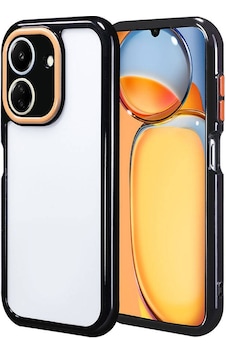 Xiaomi Poco C65 Uyumlu Kılıf Kamera Korumalı Renkli Kenar Ve Çerçeve Tasarımlı Kapak Xiaomi Poco C65 Uyumlu Kılıf Kamera Korumalı Renkli Kenar Ve Çerçeve Tasarımlı Kapak