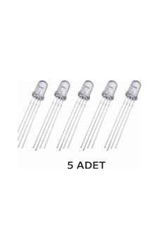 5 Adet 4 Pin 5mm Multicolor Rgb Led Ortak Anot Led Diyot Işık La 5 Adet 4 Pin 5mm Multicolor Rgb Led Ortak Anot Led Diyot Işık La