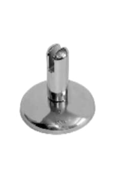 Ayrohe Etejer Ayağı Çiftli 6 Mm Krom