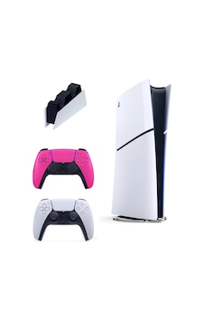 Playstation 5 Slim Digital 1 TB Oyun Konsolu + 2 Pembe Dualsense + Şarj İstasyonu (İthalatçı Garantili) Playstation 5 Slim Digital 1 TB Oyun Konsolu + 2 Pembe Dualsense + Şarj İstasyonu (İthalatçı Garantili)