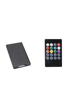 Ayak Altı Led Kontrol Kumandası Pilsiz Ve Fonksiyonlu Siyah