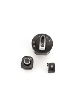 VOLKSWAGEN GOLF 5 2004 - 2009 KONTROL DÜĞMELERİ 3 Lİ KROM SET VOLKSWAGEN GOLF 5 2004 - 2009 KONTROL DÜĞMELERİ 3 Lİ KROM SET