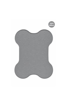 %100 Silikon Kokusuz Plastik Ve Pvc İçermez Köpek Beslenme Paspası Köpek Mama Matı-gri %100 Silikon Kokusuz Plastik Ve Pvc İçermez Köpek Beslenme Paspası Köpek Mama Matı-gri