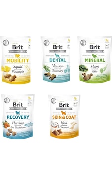 Brit Functional Snack Köpek Mix Set 5'li Brit Functional Snack Köpek Mix Set 5'li