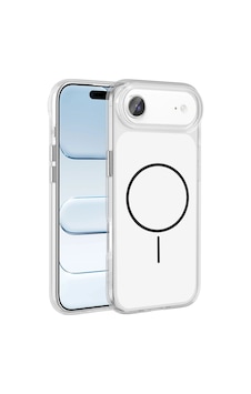 Apple iPhone Uyumlu 17 Air Kılıf Metal Buton Tasarımlı Zore İkonik Sert Silikon Kapak Apple iPhone Uyumlu 17 Air Kılıf Metal Buton Tasarımlı Zore İkonik Sert Silikon Kapak