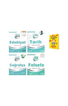 Ayt Edebiyat Tarih Coğrafya Ve Felsefe Soru Kitabı 4lü Set Ayt Edebiyat Tarih Coğrafya Ve Felsefe Soru Kitabı 4lü Set