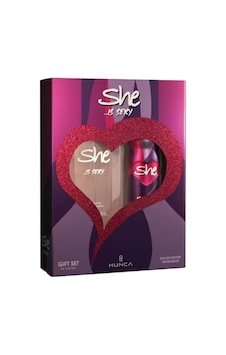 She Sexy Kadın Parfüm Seti 50 Ml Edt + 150 Ml Deodorant Diğer She Sexy Kadın Parfüm Seti 50 Ml Edt + 150 Ml Deodorant Diğer