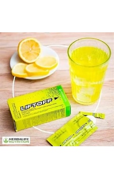Herbalife Liftoff Limon Aromalı Enerji İçeceği Herbalife Liftoff Limon Aromalı Enerji İçeceği