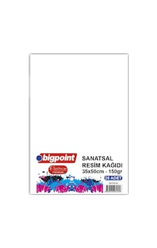 Bigpoint Sanatsal Resim Kağıdı 135 Gram 35x50cm - 25 Yaprak Bigpoint Sanatsal Resim Kağıdı 135 Gram 35x50cm - 25 Yaprak