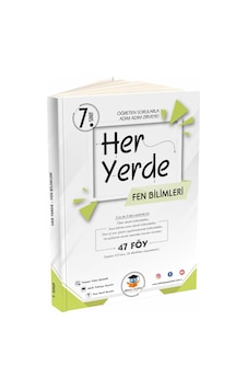Zeka Küpü Yayınları 7. Sınıf Her Yerde Fen Bilimleri 47 Föy Zeka Küpü Yayınları 7. Sınıf Her Yerde Fen Bilimleri 47 Föy