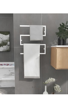 lyla concept Sakura Yılan Dekoratif Havlu Askısı - Beyaz Beyaz lyla concept Sakura Yılan Dekoratif Havlu Askısı - Beyaz Beyaz