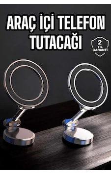 Telefon Tutucu Tüm Arabalara Uyumlu Araç İçi Katlanabilir Manyetik Tasarım Standart Telefon Tutucu Tüm Arabalara Uyumlu Araç İçi Katlanabilir Manyetik Tasarım Standart