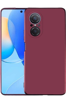 Huawei Nova 9 Se Kılıf Zore Premier Silikon Kapak Mürdüm Huawei Nova 9 Se Kılıf Zore Premier Silikon Kapak Mürdüm