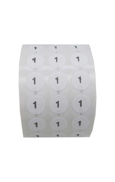 1 No Yapışkanlı Sticker Etiket Beden Etiketi 5000 Adet 1 Rulo 1 No Yapışkanlı Sticker Etiket Beden Etiketi 5000 Adet 1 Rulo