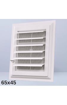 65x45 Plastik Wc Banyo Menfezi - Beyaz 65x45 Plastik Wc Banyo Menfezi - Beyaz