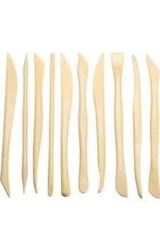 Hobi-Marketart Plastik Ebeşuar (Modelaj) Seti 15 Cm. 10 Parça - 216039432