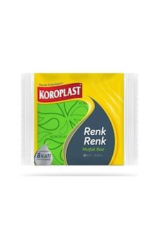 Koroplast Renk Renk 5 Çeşit Mutfak Bezi 32 x 36 CM Koroplast Renk Renk 5 Çeşit Mutfak Bezi 32 x 36 CM