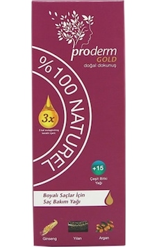 Proderm Boyalı Saçlar için Saç Bakım Yağı 150 ML Proderm Boyalı Saçlar için Saç Bakım Yağı 150 ML