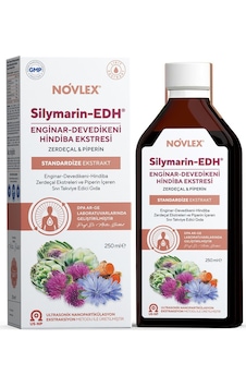 Novlex Silymarin-Edh Enginar Devedikeni Hindiba Takviye Edici Gıda 250 ML