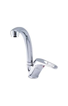 Mix Kuğu Evye Lavabo Bataryası krom