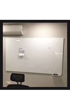 100x200 Cm Cam Yazı Tahtası Glassx Radius Kesim 11210