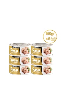 Sasu Klasik Ton Balığı Bütün Dilim 6 x 160 G Sasu Klasik Ton Balığı Bütün Dilim 6 x 160 G