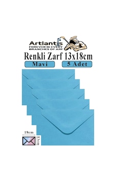 Renkli Zarf 13x18 Cm 5 Adet Renkli Mektup Zarfı Renkli Davetiye Zarfı Kartpostal Çekiliş Hediye Zarfı Mavi Renkli Zarf 13x18 Cm 5 Adet Renkli Mektup Zarfı Renkli Davetiye Zarfı Kartpostal Çekiliş Hediye Zarfı Mavi