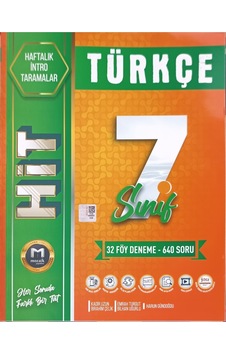7. Sınıf Türkçe 32'li Deneme -  Mozaik