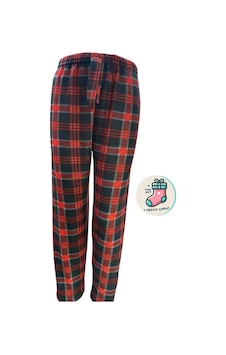 Cepsiz Kışlık Polar Kadın Pijama Altı Tek Alt Je31 - Çorap Hediye Kırmızı Cepsiz Kışlık Polar Kadın Pijama Altı Tek Alt Je31 - Çorap Hediye Kırmızı