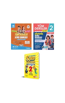Kırmızı Beyaz Tudem 2. Sınıf Tüm Dersler Soru Bankası Seti 3 Kitap Kırmızı Beyaz Tudem 2. Sınıf Tüm Dersler Soru Bankası Seti 3 Kitap