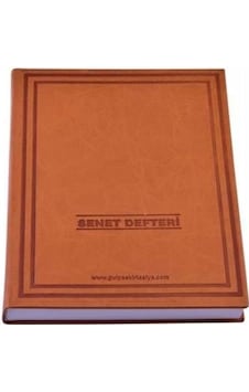 Gülpaş Senet Defteri- Termo Ciltli 200yp. 025 Gülpaş Senet Defteri- Termo Ciltli 200yp. 025