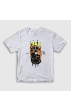 Presmono Unisex Çocuk Crown The Notorious Bıg T-shirt Beyaz Presmono Unisex Çocuk Crown The Notorious Bıg T-shirt Beyaz
