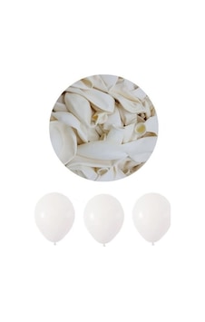 Beyaz Balon 100lü 12 30cm Beyaz Balon 100lü 12 30cm