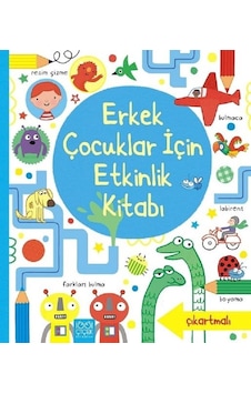 Erkek Çocuklar İçin Etkinlik Kitabı - Lucy Bowman -  James Maclaine - 1001 Çiçek