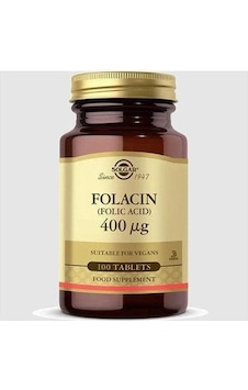 Solgar Folacin Folic Acid 100 Tablet