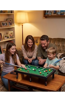 Çocuklar İçin Bilardo Seti Masaüstü Snooker Ve Pool Oyuncak - Lisinya Çocuklar İçin Bilardo Seti Masaüstü Snooker Ve Pool Oyuncak - Lisinya