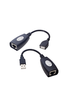 Powermaster Pm-13083 Usb Rj 45 50 Metre Uzatma Kablosu Extrender Powermaster Pm-13083 Usb Rj 45 50 Metre Uzatma Kablosu Extrender