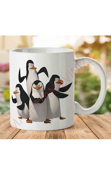 Penguen Kupa Bardak Çok Renkli Penguen Kupa Bardak Çok Renkli