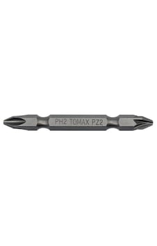 Tomax Çift Taraflı Yıldız Bits Uç Ph2-pz2 65 Mm 06040165 Tomax Çift Taraflı Yıldız Bits Uç Ph2-pz2 65 Mm 06040165