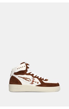 Enterprıse Japan New Drop M Kahverengi Mid Sneaker Kahverengi Kahverengi