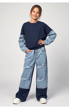 Dmb Kids Kız Eşofman Takım 26kdmb9917 mavi