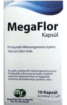 Megaflor Probiyotik 10 Kapsül