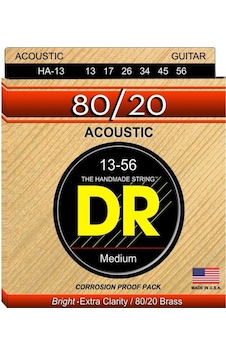 Dr Ha-13 Hi-beam 80/20 Akustik Gitar Teli Medium 13-56 Dr Ha-13 Hi-beam 80/20 Akustik Gitar Teli Medium 13-56
