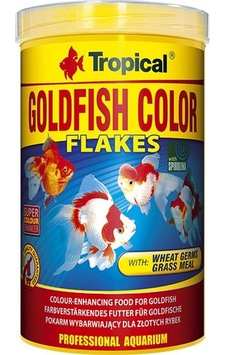 Tropical Goldfish Colour Flakes Japon Balıkları İçin Pul Balık Yemi Tropical Goldfish Colour Flakes Japon Balıkları İçin Pul Balık Yemi